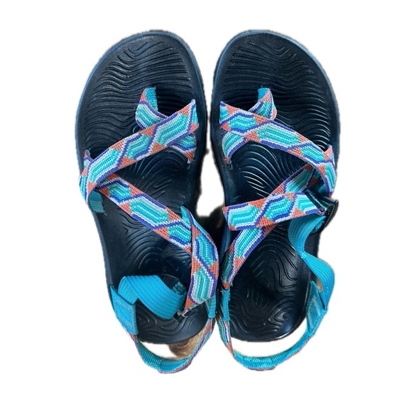 Chaco Z/Volv 2 Sport Sandal Candy Mint Green Purple Orange Women’s 8 - Picture 1 of 5